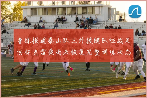 鲁媒报道泰山队三外援随队征战足协杯克雷桑尚未恢复完整训练状态