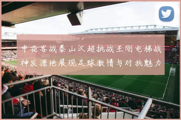申花客战泰山汉超挑战王刚电梯战神发源地展现足球激情与对抗魅力